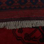 Afgán szőnyeg bordó Ersari 207x301 kézi csomózású keleti szőnyeg