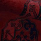 Afgán szőnyeg bordó 195x294 kézi csomózású keleti szőnyeg