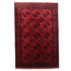 Afgán szőnyeg bordó 202x294 kézi csomózású keleti szőnyeg