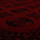 Afgán szőnyeg bordó 202x294 kézi csomózású keleti szőnyeg