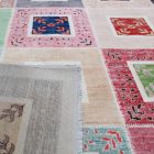 Modern perzsa szőnyeg Aikat 280x198 kézi modern szőnyeg