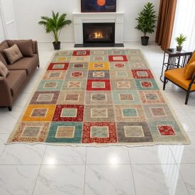 Modern perzsa szőnyeg Aikat 287x200 kézi modern szőnyeg