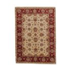 Ziegler szőnyeg bézs-bordó 149x204 kézi csomózású perzsa szőnyeg