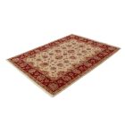 Ziegler szőnyeg bézs-bordó 149x204 kézi csomózású perzsa szőnyeg