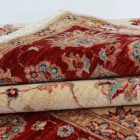 Ziegler szőnyeg bézs-bordó 149x204 kézi csomózású perzsa szőnyeg