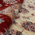 Ziegler szőnyeg bézs-bordó 200x149 kézi csomózású perzsa szőnyeg