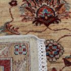 Ziegler szőnyeg bézs-bordó 200x149 kézi csomózású perzsa szőnyeg