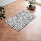 Vastag gyapjú szőnyeg 60x90 szövött modern szőnyeg