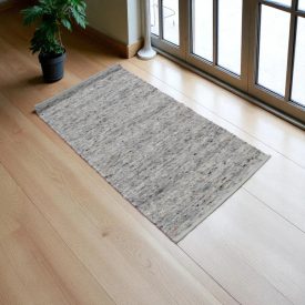 Vastag gyapjú szőnyeg 70x135 szövött modern szőnyeg