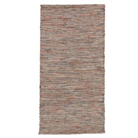 Vastag gyapjú szőnyeg 70x145 szövött modern szőnyeg