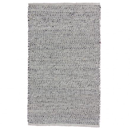 Vastag szőnyeg gyapjúból 90x155 szövött modern gyapjú szőnyeg