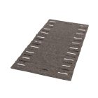Vastag szőnyeg gyapjúból Rustic 70x147 barna szőnyeg