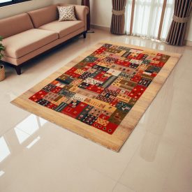 Modern szőnyeg bézs 150x225 gépi szőnyeg