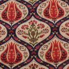 Sötétkék díszpárna 45x45 – Szultán gránátalma