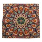 Krém díszpárna 45x45 – Keleti csillag