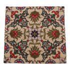 Krém díszpárna 45x45 – Keleti ornament