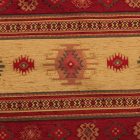 Bordó díszpárna 45x45 – Karaván sávok