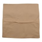 Krém díszpárna 45x45 – Kék rozetta