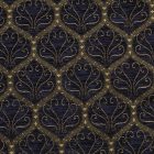 Sötétkék díszpárna 45x45 – Éjkék ornament