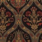 Fekete díszpárna 45x45 – Éjfekete keleti kert