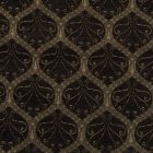 Fekete díszpárna 45x45 – Ében ornament