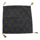 Kék díszpárna 45x45 – Királykék ornament