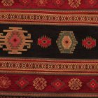 Fekete díszpárna 45x45 – Éjfekete nomád