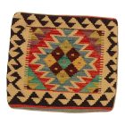 Keleti párna 45x45 kézi készítésű Kilim párnahuzat