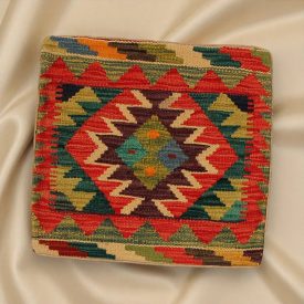 Kézi szövésű díszpárna 45x45 Kilim párnahuzat