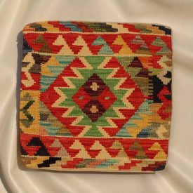 Kézi szövésű díszpárna 45x45 Kilim párnahuzat