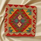 Kézi szövésű díszpárna 45x45 Kilim párnahuzat