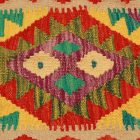 Kézi szövésű díszpárna 45x45 Kilim párnahuzat