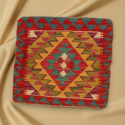 Kézi szövésű díszpárna 45x45 Kilim párnahuzat - parna460