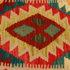 Kézi szövésű díszpárna 45x45 Kilim párnahuzat - parna506