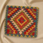 Kézi szövésű díszpárna 45x45 Kilim párnahuzat - parna523