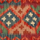 Kézi szövésű Kilim párnahuzat 45x45 afgán díszpárna