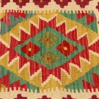 Kézi szövésű Kilim párnahuzat 45x45 afgán díszpárna