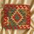 Kézi szövésű párna 45x45 Kilim párnahuzat