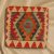 Kézi szövésű párna 45x45 Kilim párnahuzat