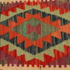 Kézi szövésű párna 45x45 Kilim párnahuzat