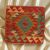 Kézi szövésű párna 45x45 Kilim párnahuzat
