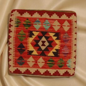 Kézi szövésű párnahuzat 45x45 Kilim díszpárna