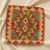 Kézi szövésű párnahuzat 45x45 Kilim díszpárna