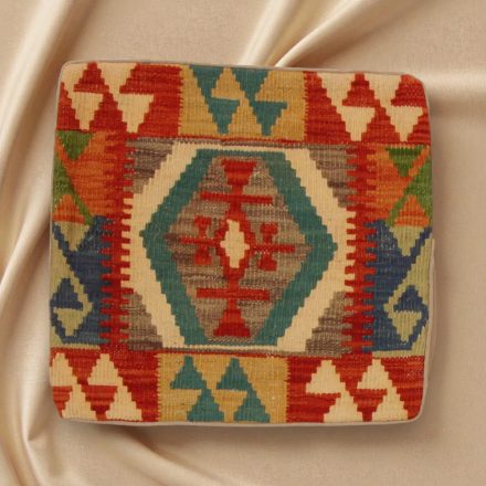 Kézi szövésű párnahuzat 45x45 Kilim díszpárna