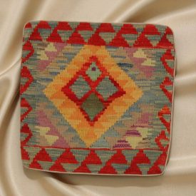 Kézi szövésű párnahuzat 45x45 Kilim díszpárna - parna688
