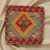 Kézi szövésű párnahuzat 45x45 Kilim díszpárna - parna688