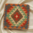 Kézi szövésű párnahuzat 45x45 Kilim díszpárna - parna704