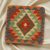 Kézi szövésű párnahuzat 45x45 Kilim díszpárna - parna704