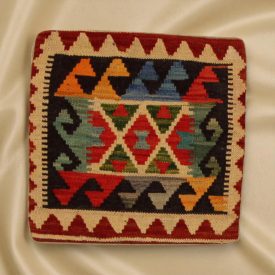 Kilim díszpárna 45x45 kézi szövésű Kelim párnahuzat