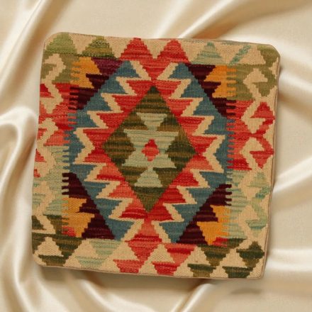 Kilim díszpárna 45x45 kézi szövésű Kelim párnahuzat